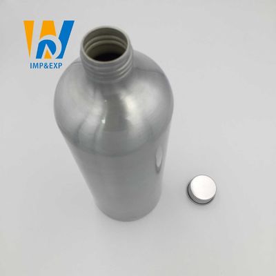 1 litro 1,5 litros botella de perfume de aluminio de 2 litros con el repuesto de la loción del casquillo