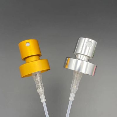 Dispensación fina del líquido del rociador de la niebla de la bomba de la encrespadura del perfume del atomizador